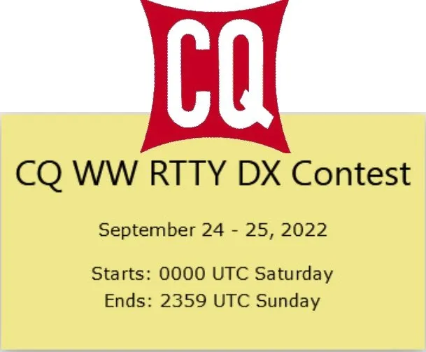 CQ WW RTTY DX Contest - 2022
